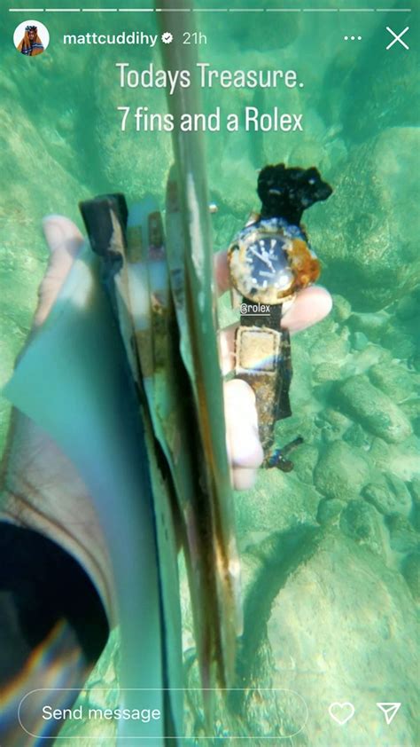 australian surfer finds rolex|australian surfer found.